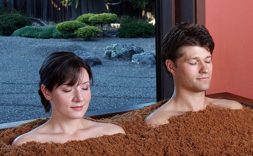 Relax with a Sawdust Soak