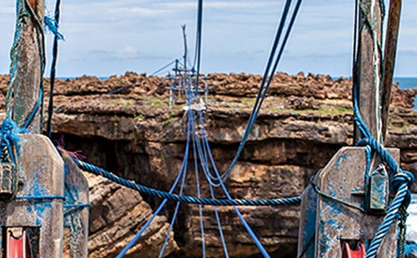 Zip-line to Lobster Lovin’ Island