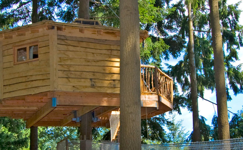 Sleep in the trees in Spain