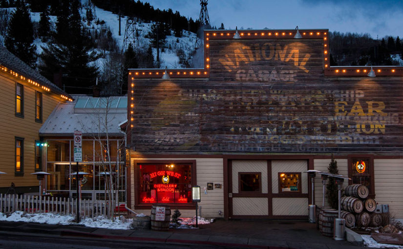 Ski-in to High West Distillery