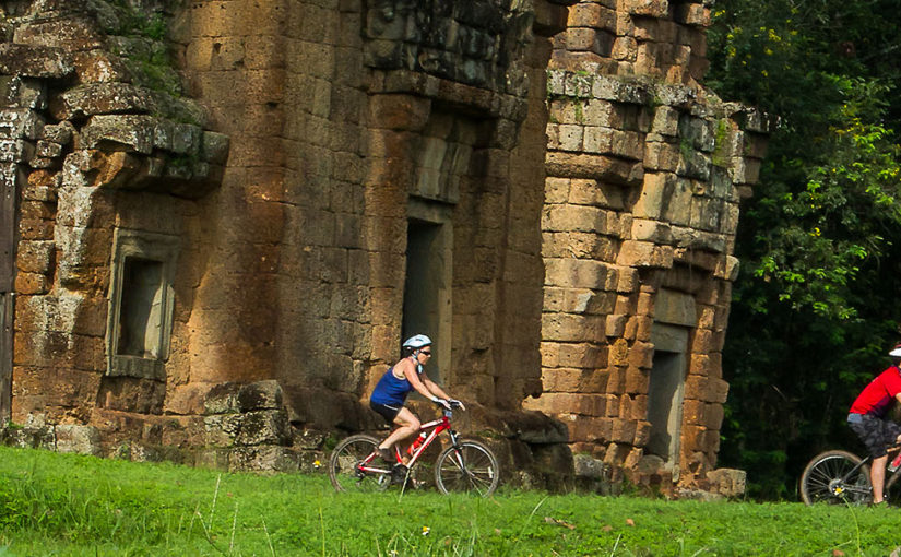 Cycle through Angkor’s ancient history