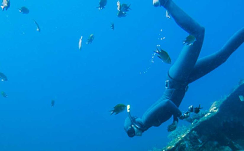 Freediving in Amed