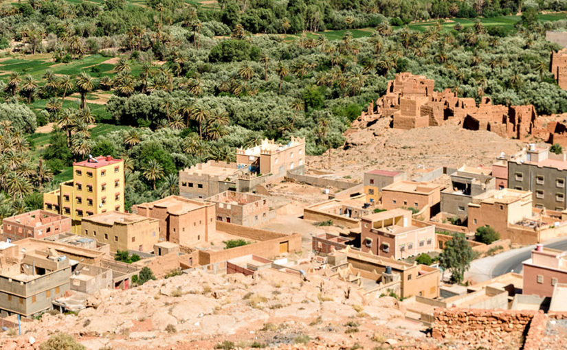 Guided walk through Todra Gorge