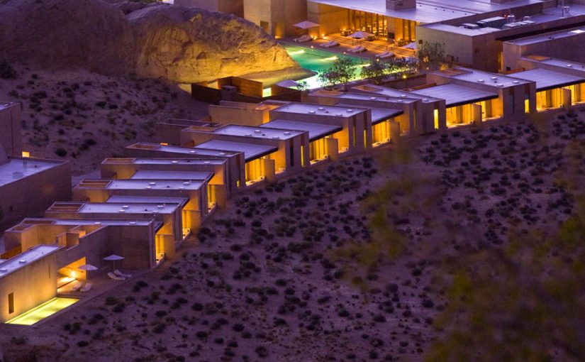 Desert indulgence at Amangiri