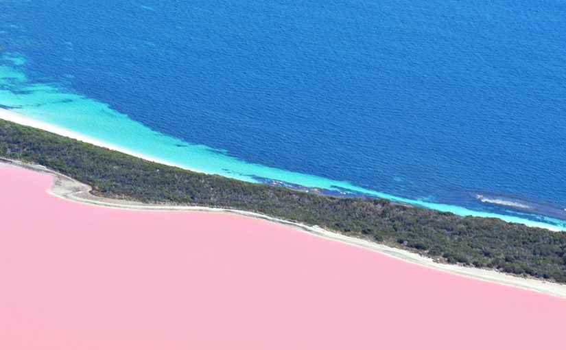 Pink perfection at Lake Hillier