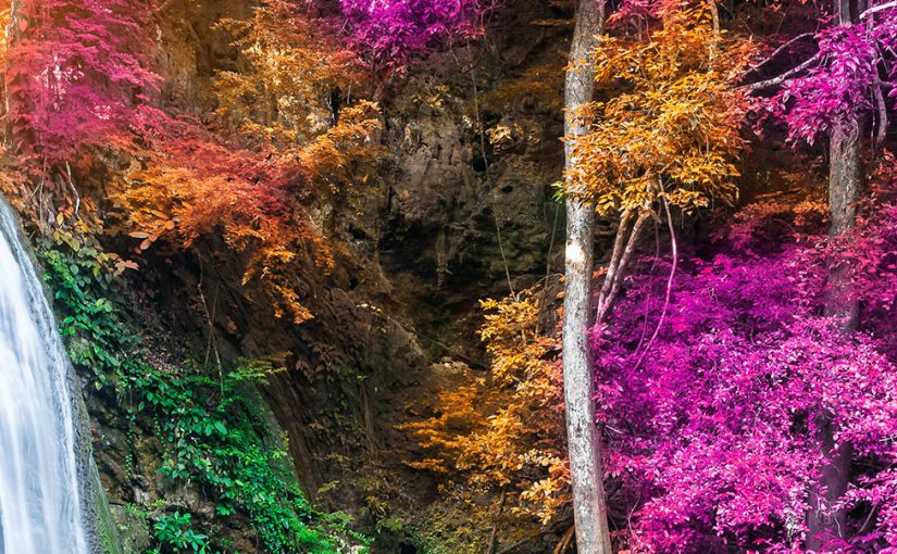 Thailand’s rainbow waterfall